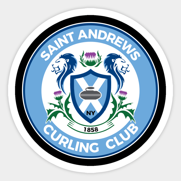 Saint Andrews Curling Club Sticker by JP